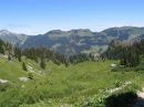 Après le chalet des Crottes (vue arrière)